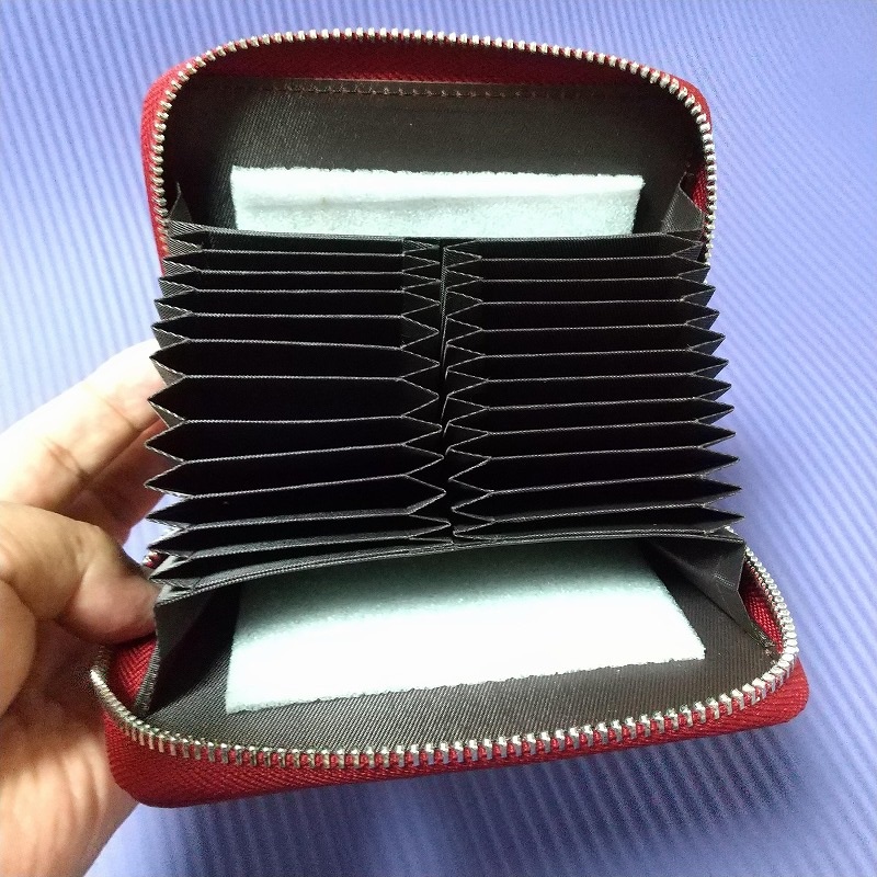 ジャバラ式カードケース