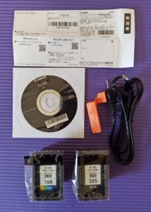 付属品と保証書